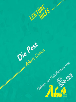 cover image of Die Pest von Albert Camus Lektürehilfe
